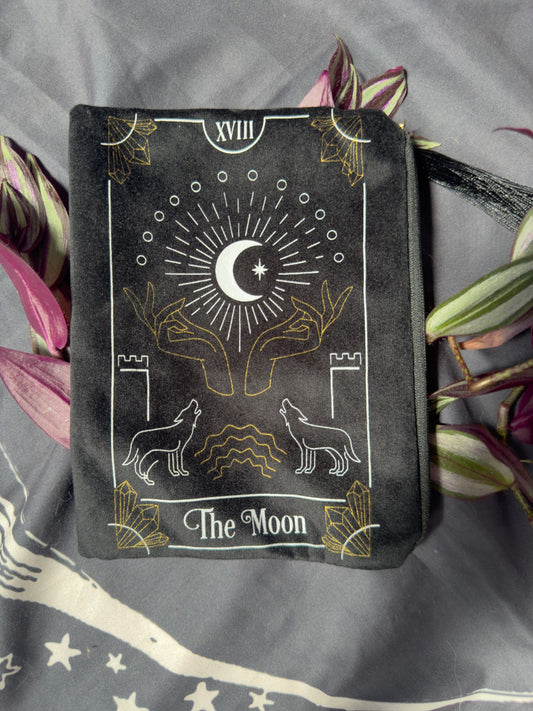 The Moon Tarot Fabric Bag