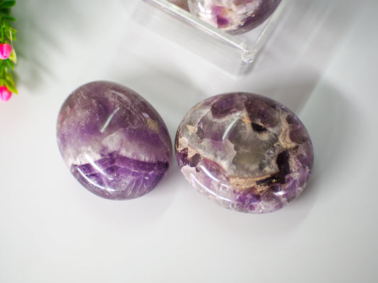 Amethyst Palm Stones