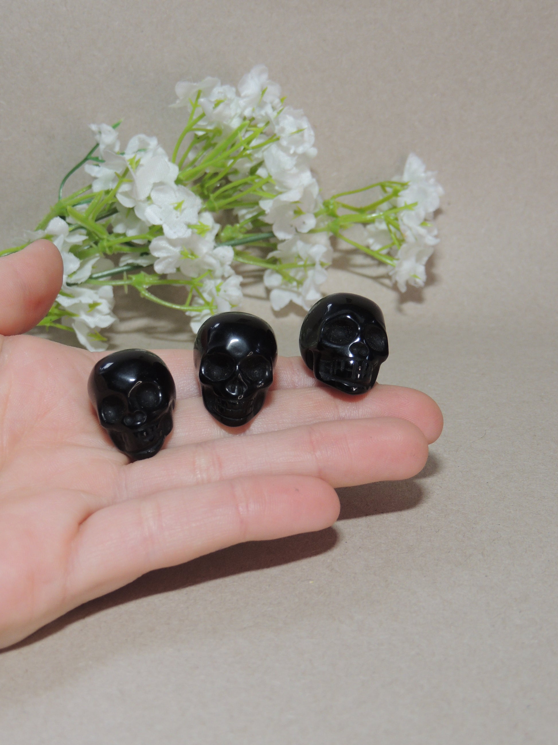 Obsidian Skulls - themoonclub.shop