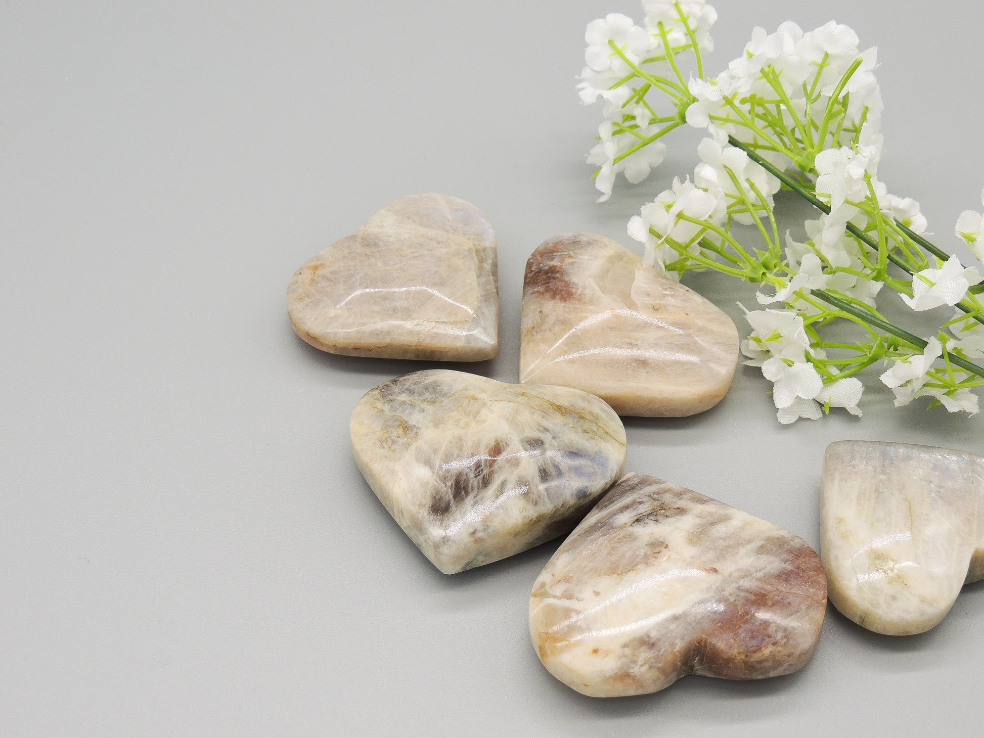Moonstone Hearts - themoonclub.shop