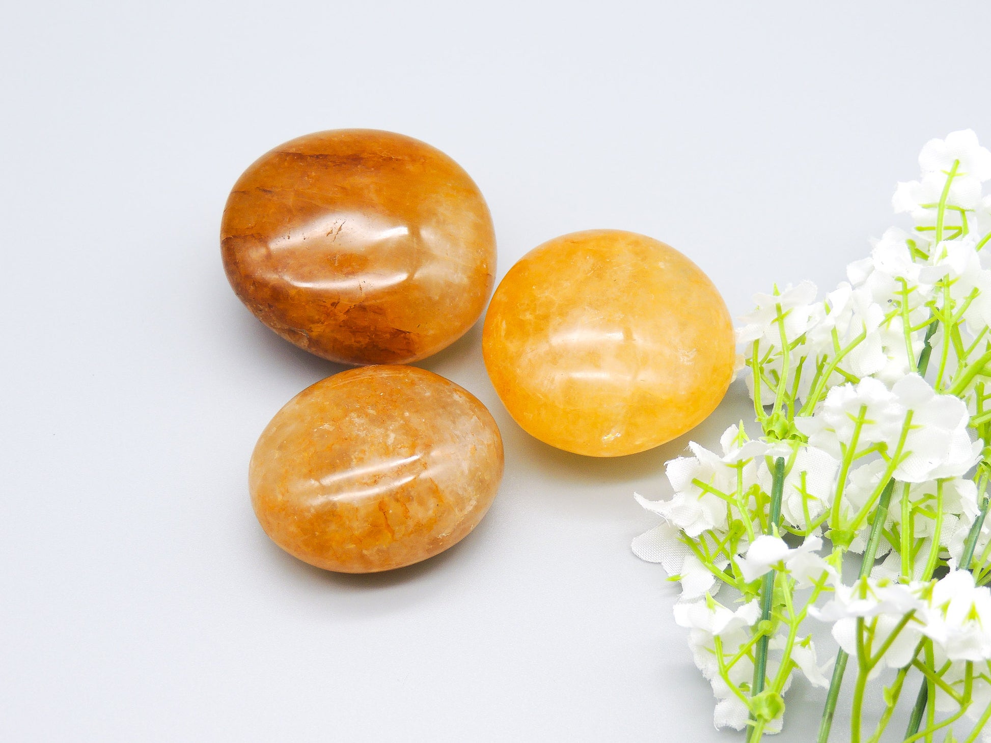 Golden Healer Palm Stones - themoonclub.shop