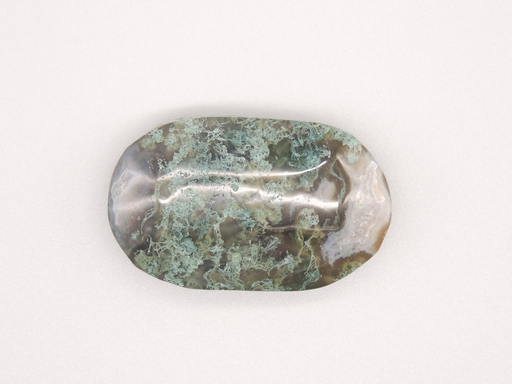 Moss Agate Palm Stones - themoonclub.shop