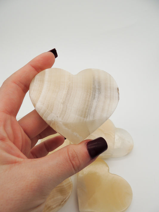 Onyx Heart Carvings - themoonclub.shop