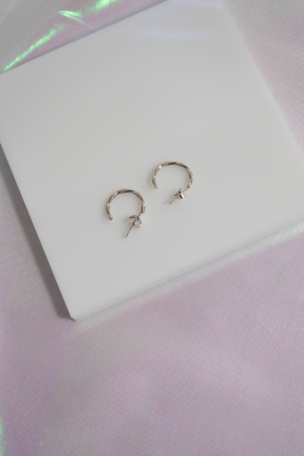 Sterling Hoop Earrings - themoonclub.shop