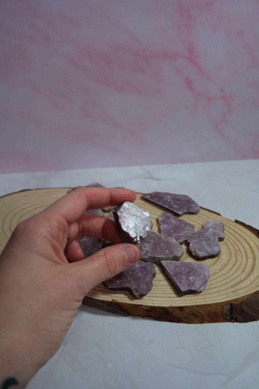 Lepidolite Slices - themoonclub.shop