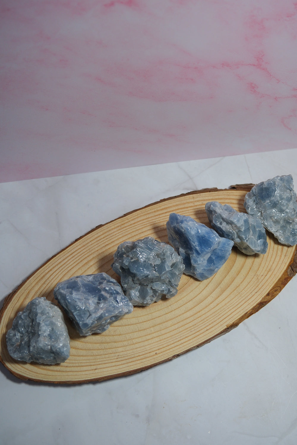 Large Blue Calcite Chunks - themoonclub.shop