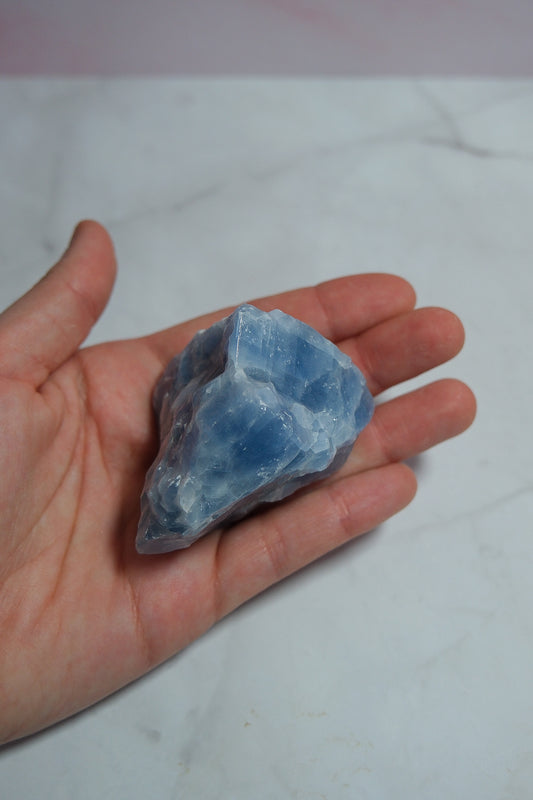 Large Blue Calcite Chunks - themoonclub.shop