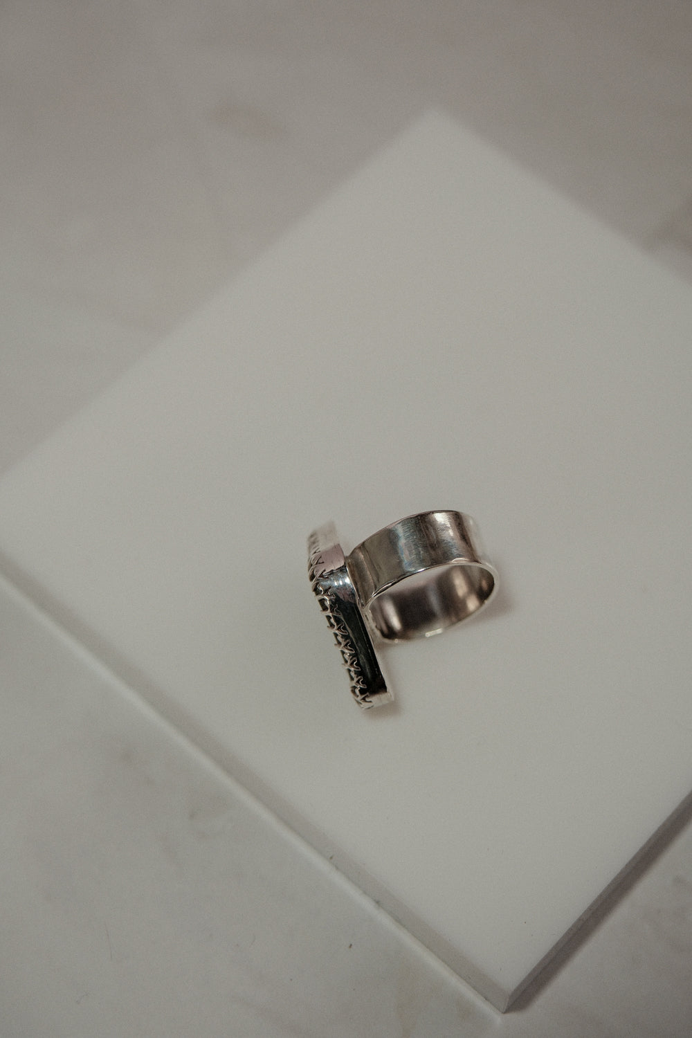 Green Sea Glass Ring - themoonclub.shop