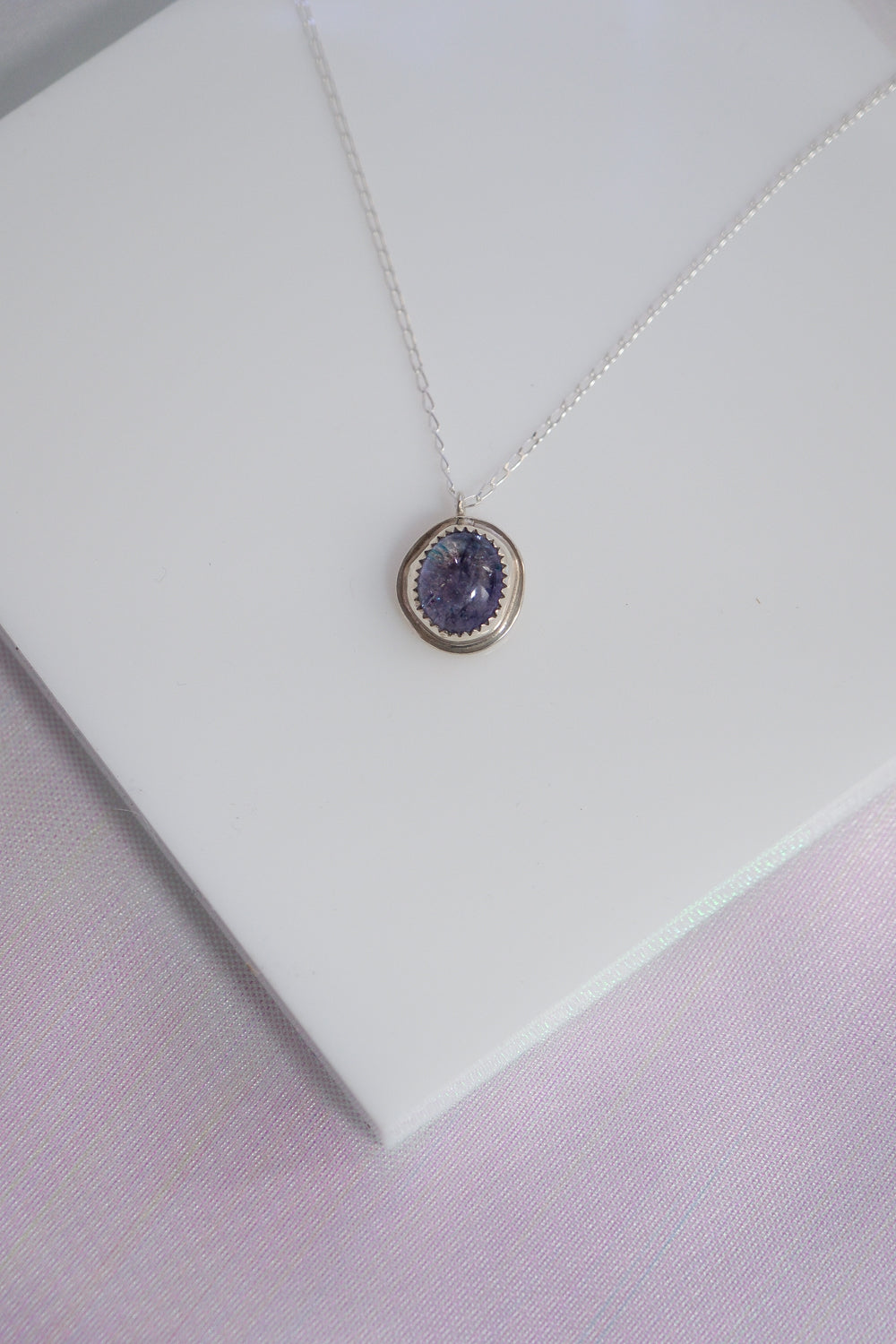 Tanzanite Necklace | Dawn Collection - themoonclub.shop