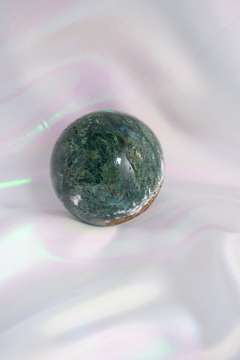 Moss Agate Sphere - themoonclub.shop