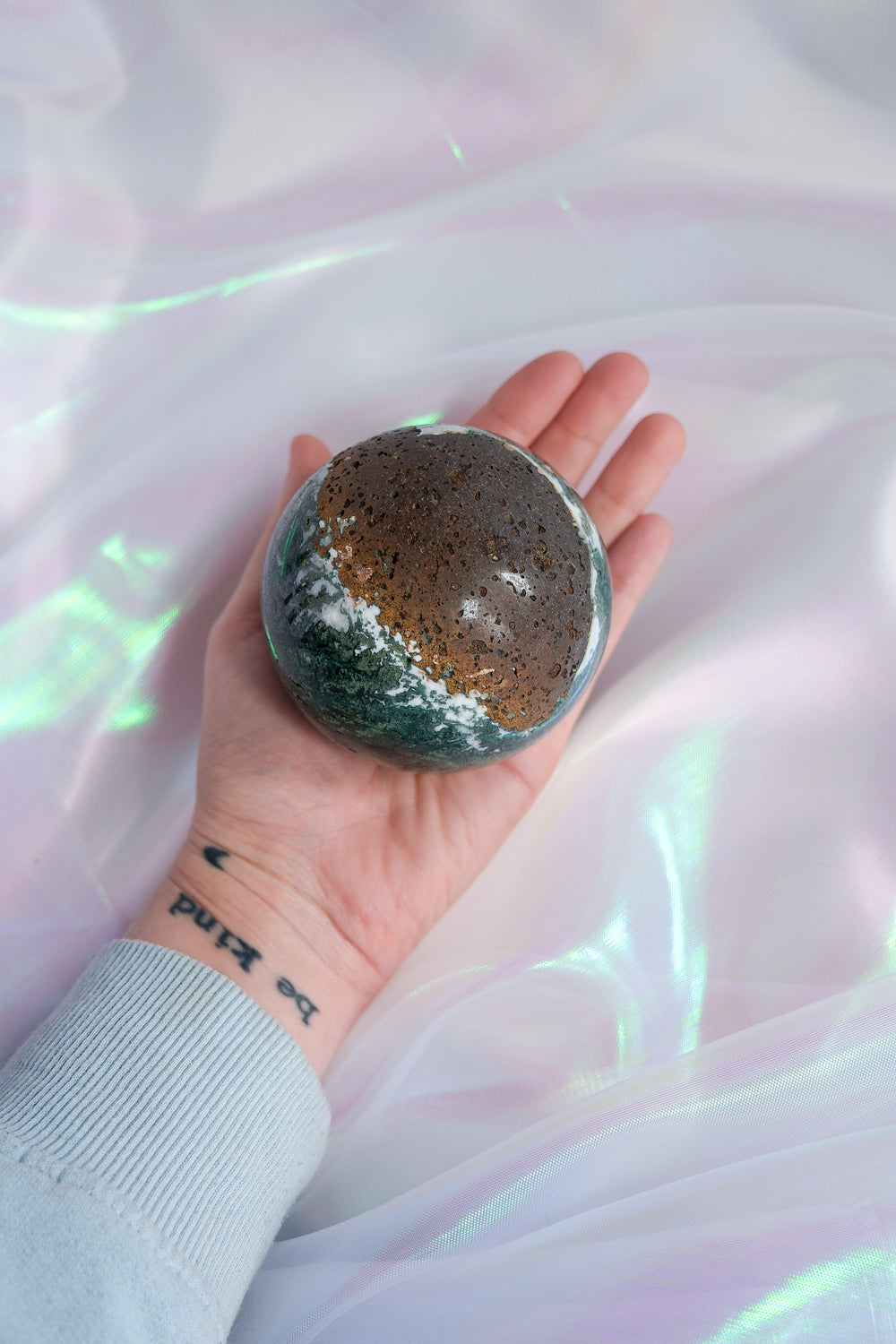Moss Agate Sphere - themoonclub.shop