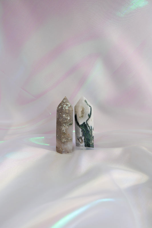 Moss Agate Towers - themoonclub.shop
