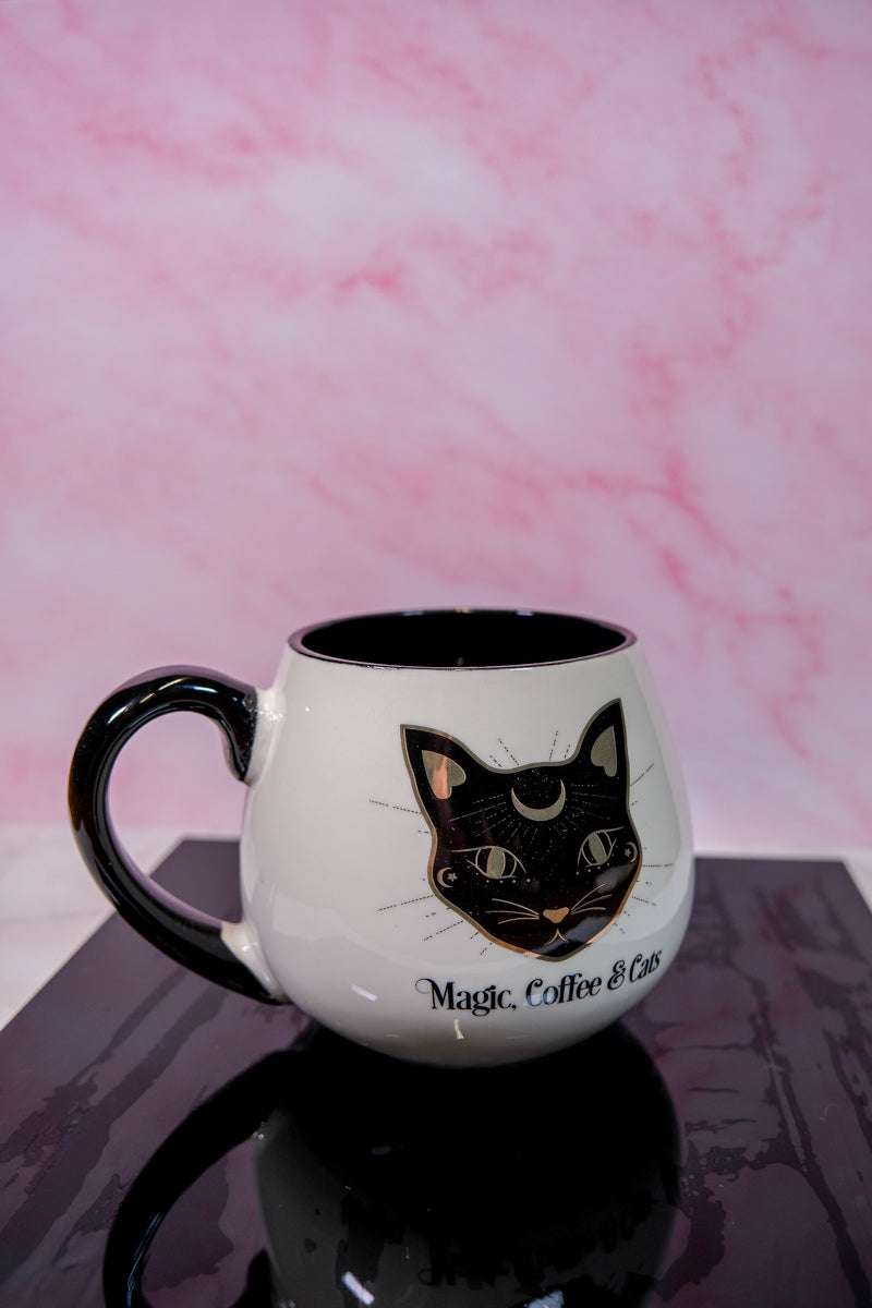 Magick Mog Mug - themoonclub.shop