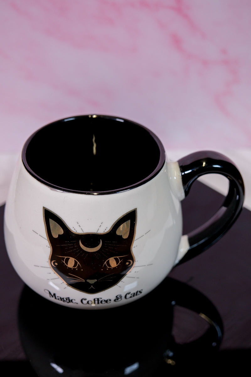 Magick Mog Mug - themoonclub.shop