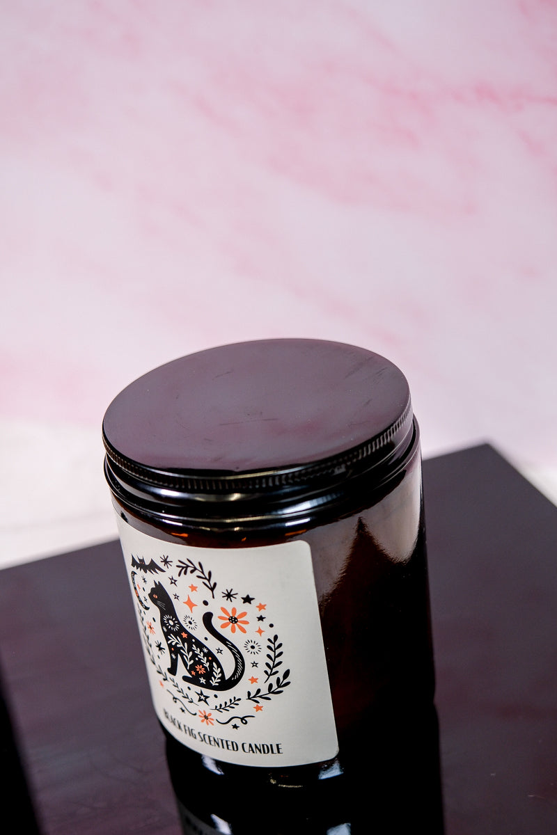 Black Fig Cat Candle - themoonclub.shop