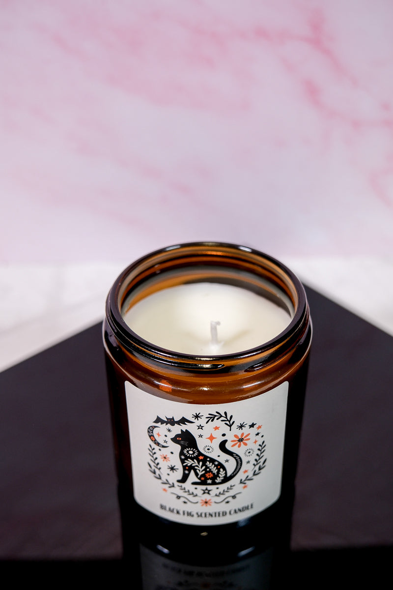 Black Fig Cat Candle - themoonclub.shop