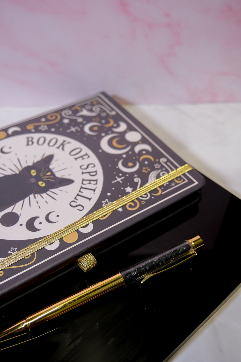 Book of Spells Cat Journal - themoonclub.shop