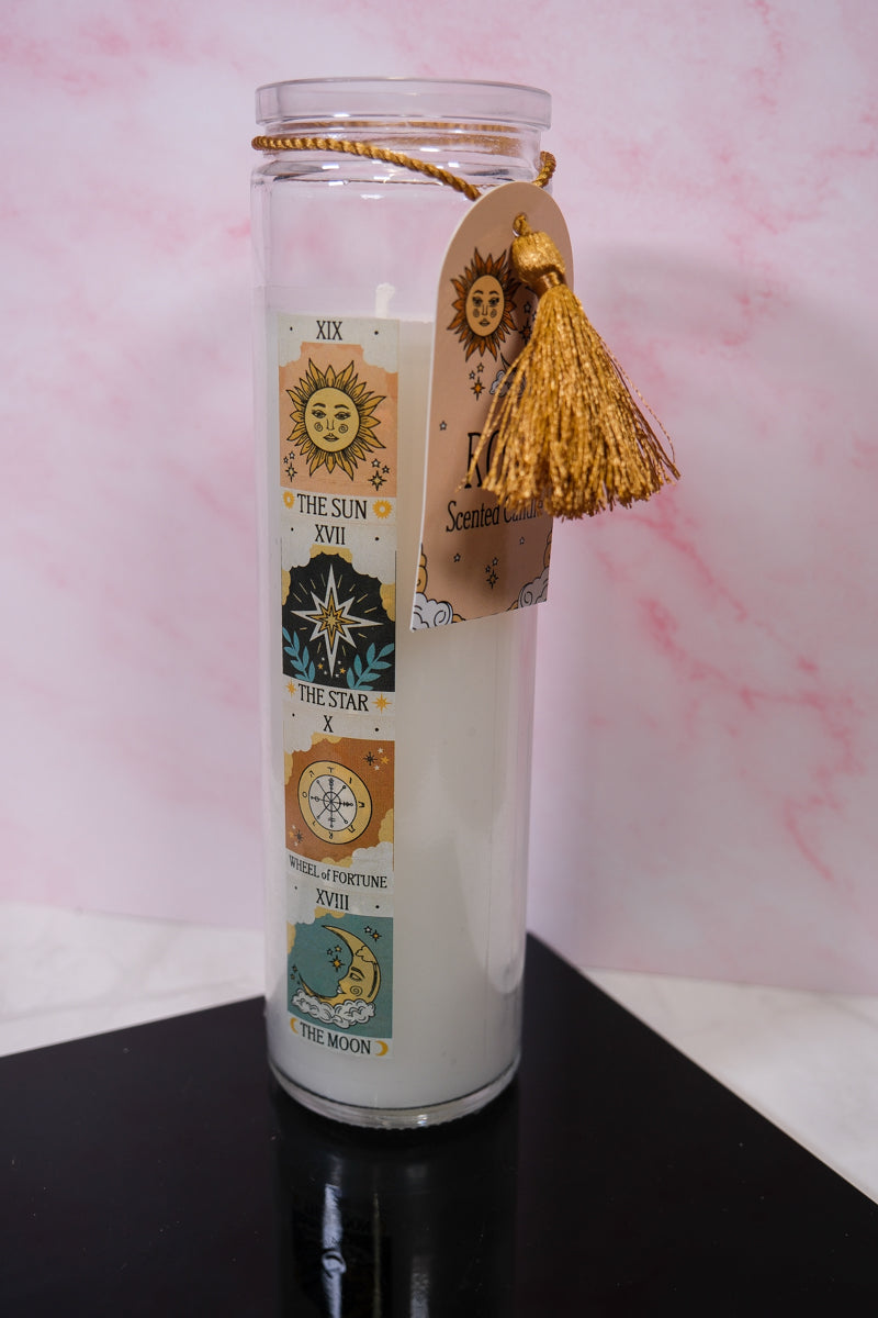 Rose Tarot Candle - themoonclub.shop