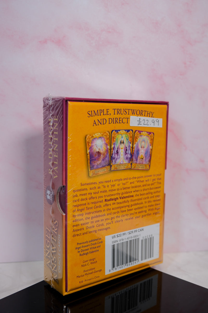 Angel Answers Oracle Cards - themoonclub.shop