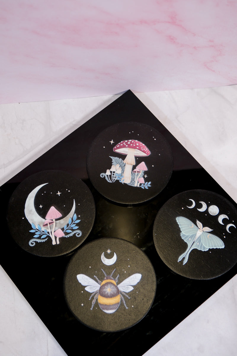Mystical Coasters Set - themoonclub.shop