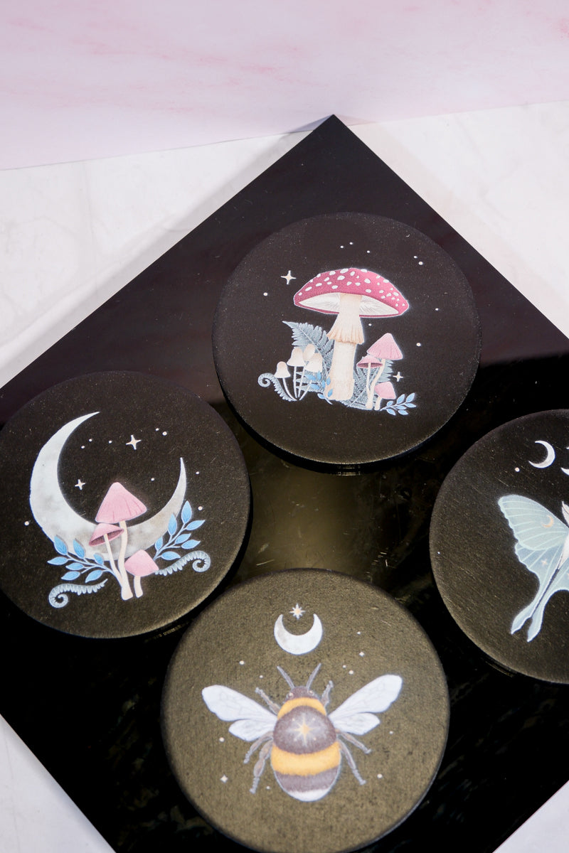 Mystical Coasters Set - themoonclub.shop