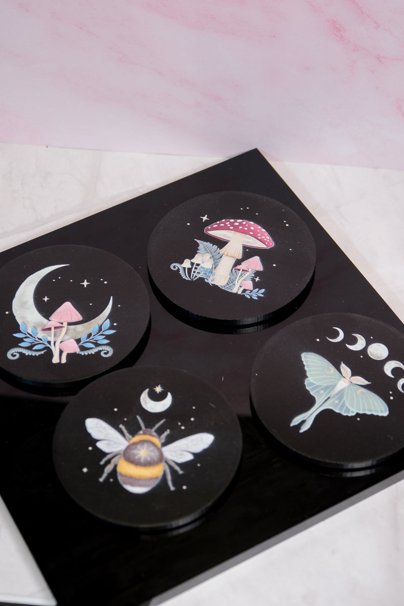 Mystical Coasters Set - themoonclub.shop