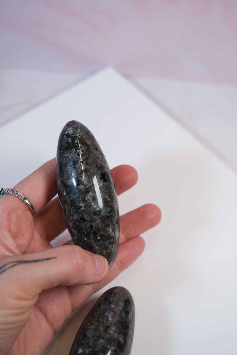 Larvikite Shiva Lingam - themoonclub.shop