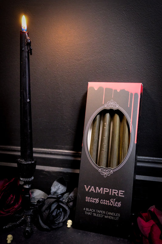 Vampire Tears | Set of 4 Taper Candles - themoonclub.shop