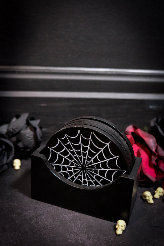 Cobweb Coasters - themoonclub.shop