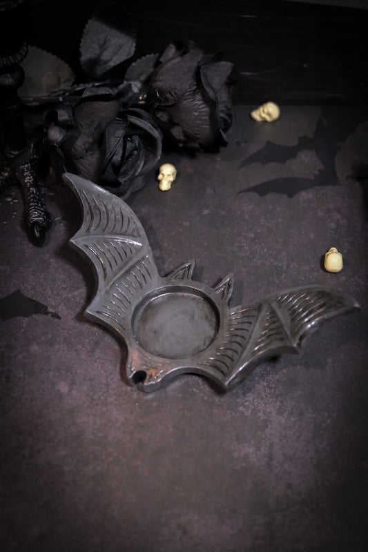 Bat Candle Holder - themoonclub.shop