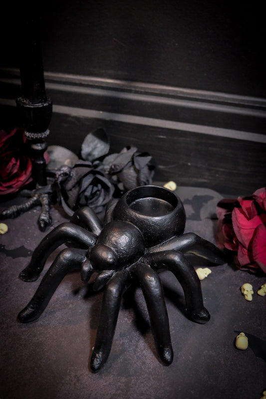 Spider Tealight Candle Holder - themoonclub.shop