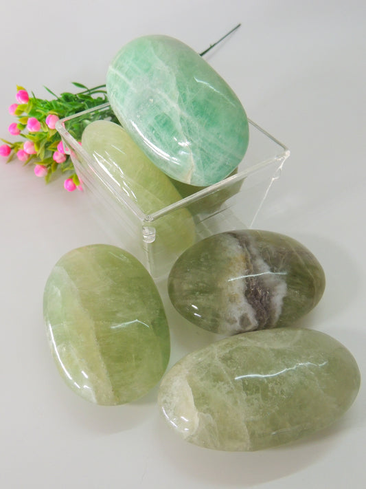 Fluorite Palm Stones