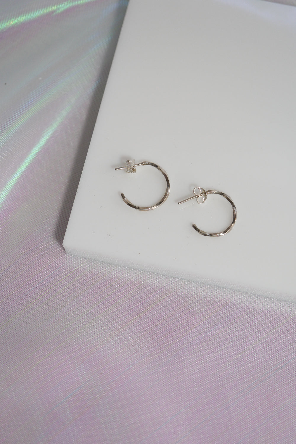Sterling Hoop Earrings - themoonclub.shop
