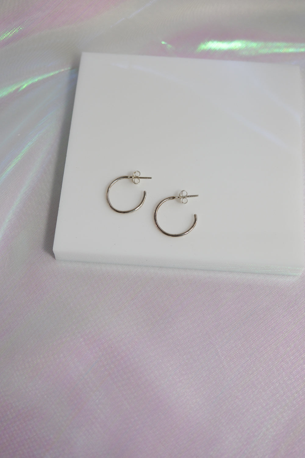 Sterling Hoop Earrings - themoonclub.shop