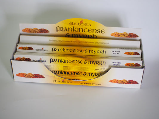 Frankincense and myrrh incense sticks