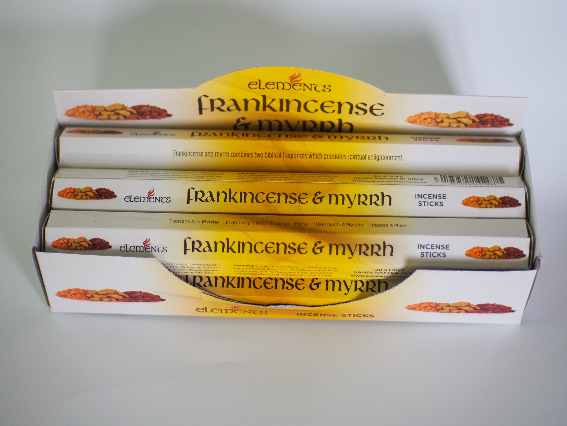 Frankincense & myrrh incense sticks