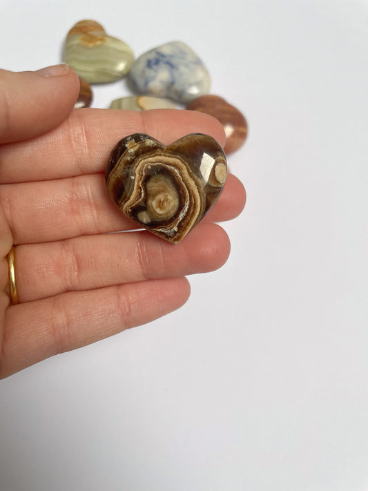 Mystery Indonesian Crystal Hearts