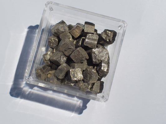 Mini Pyrite Cubes