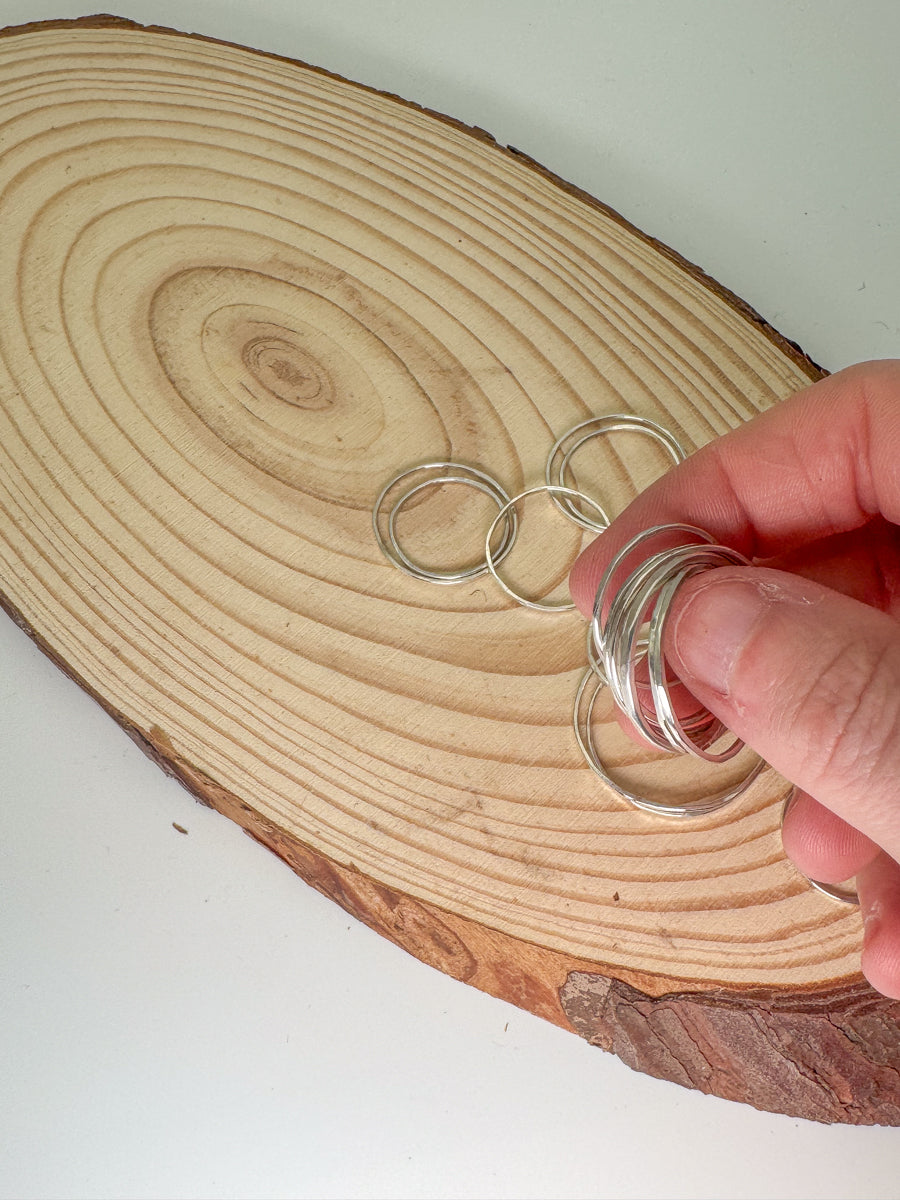 Silver rings