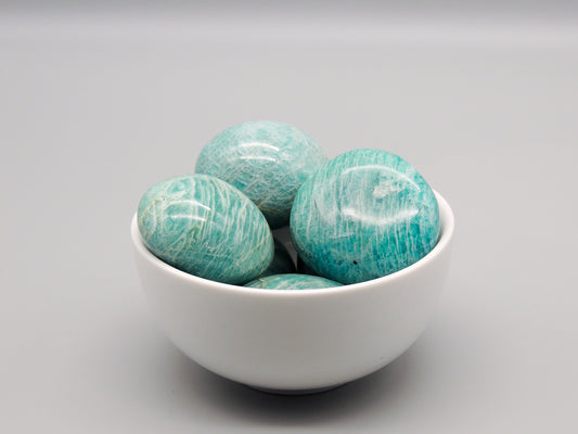 Amazonite Palm Stones - themoonclub.shop