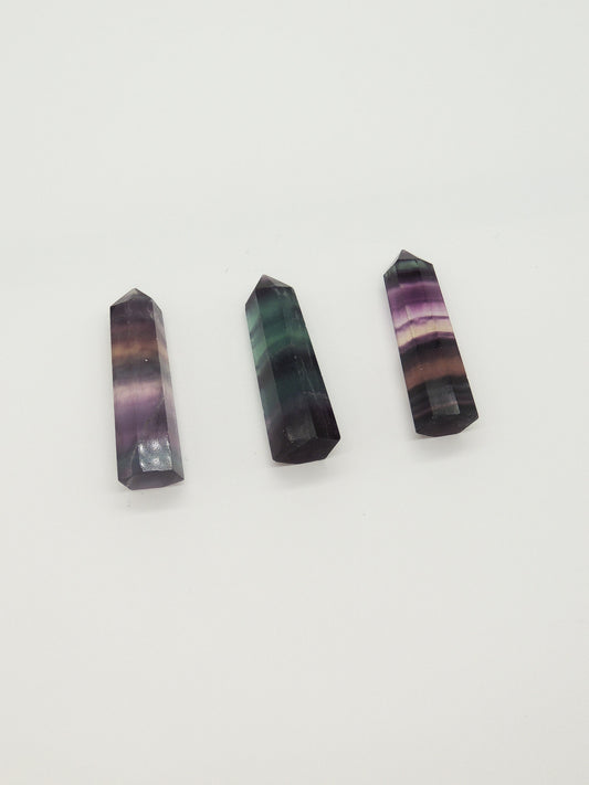 Rainbow Fluorite Mini Towers - themoonclub.shop