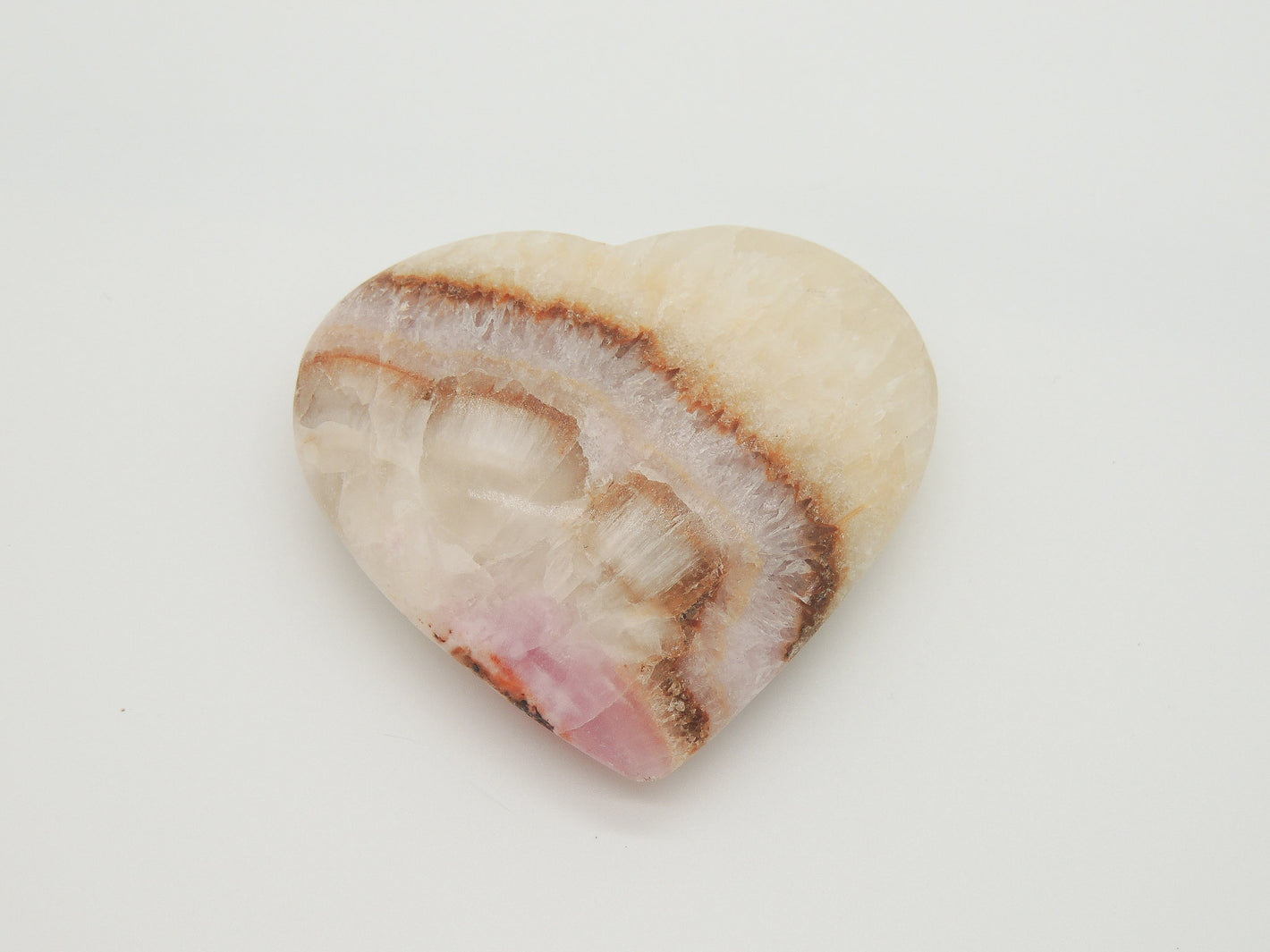 Pink Aragonite Heart #1 - themoonclub.shop