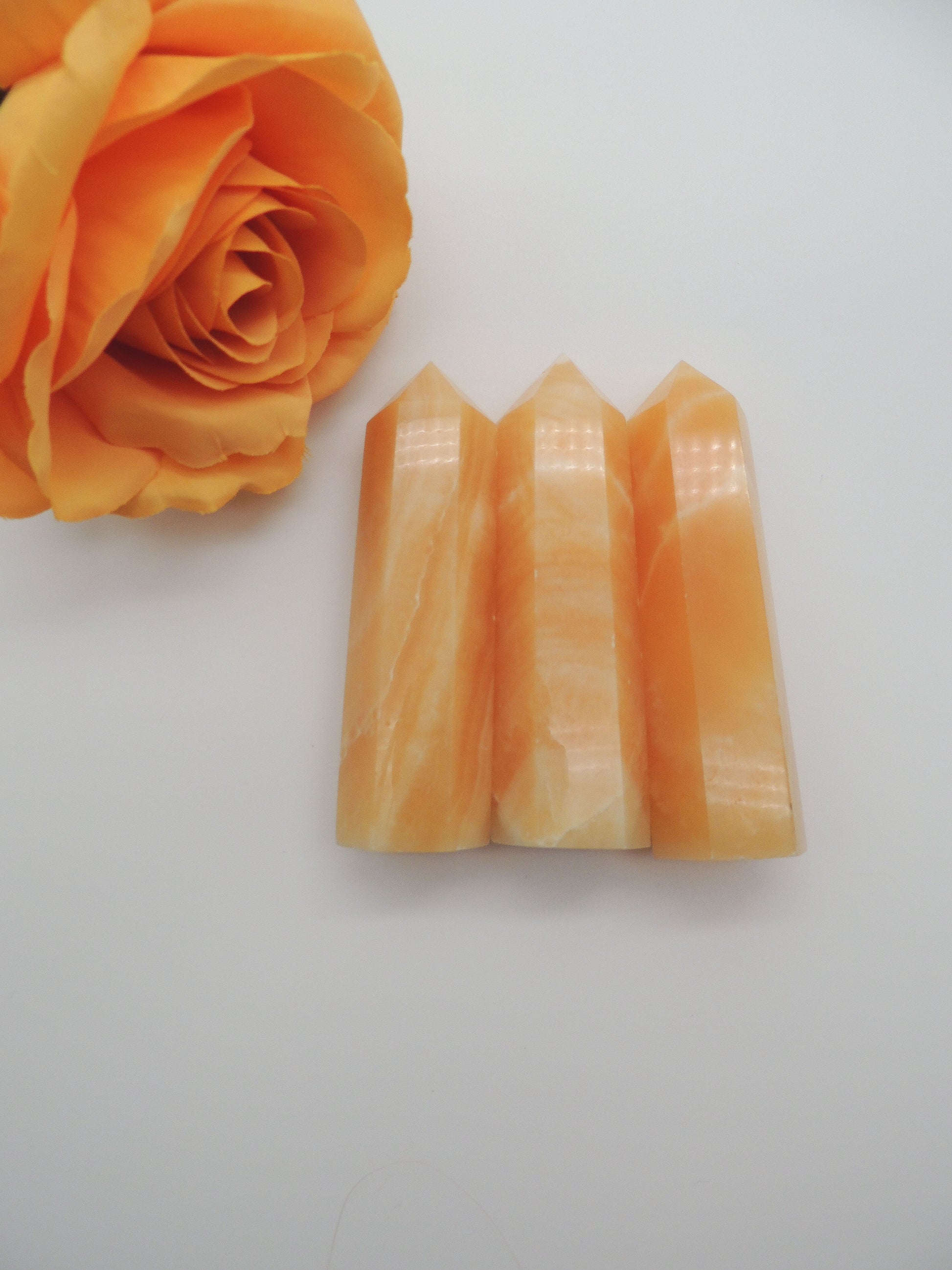 Yellow Calcite Towers - themoonclub.shop