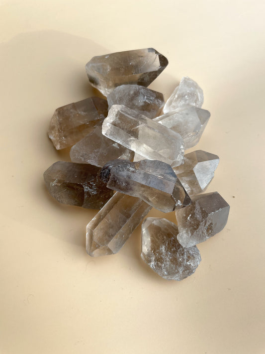 Smoky Quartz Rough Points